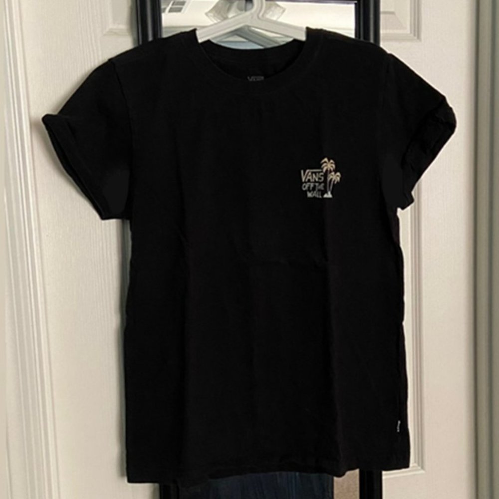 Women's Vans Off The Wall Tropical Skateboarding Shirt ~ Size Medium